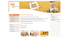 Desktop Screenshot of ergotherapie.meine-praxis.info