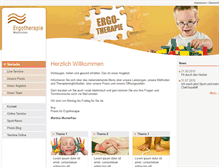 Tablet Screenshot of ergotherapie.meine-praxis.info